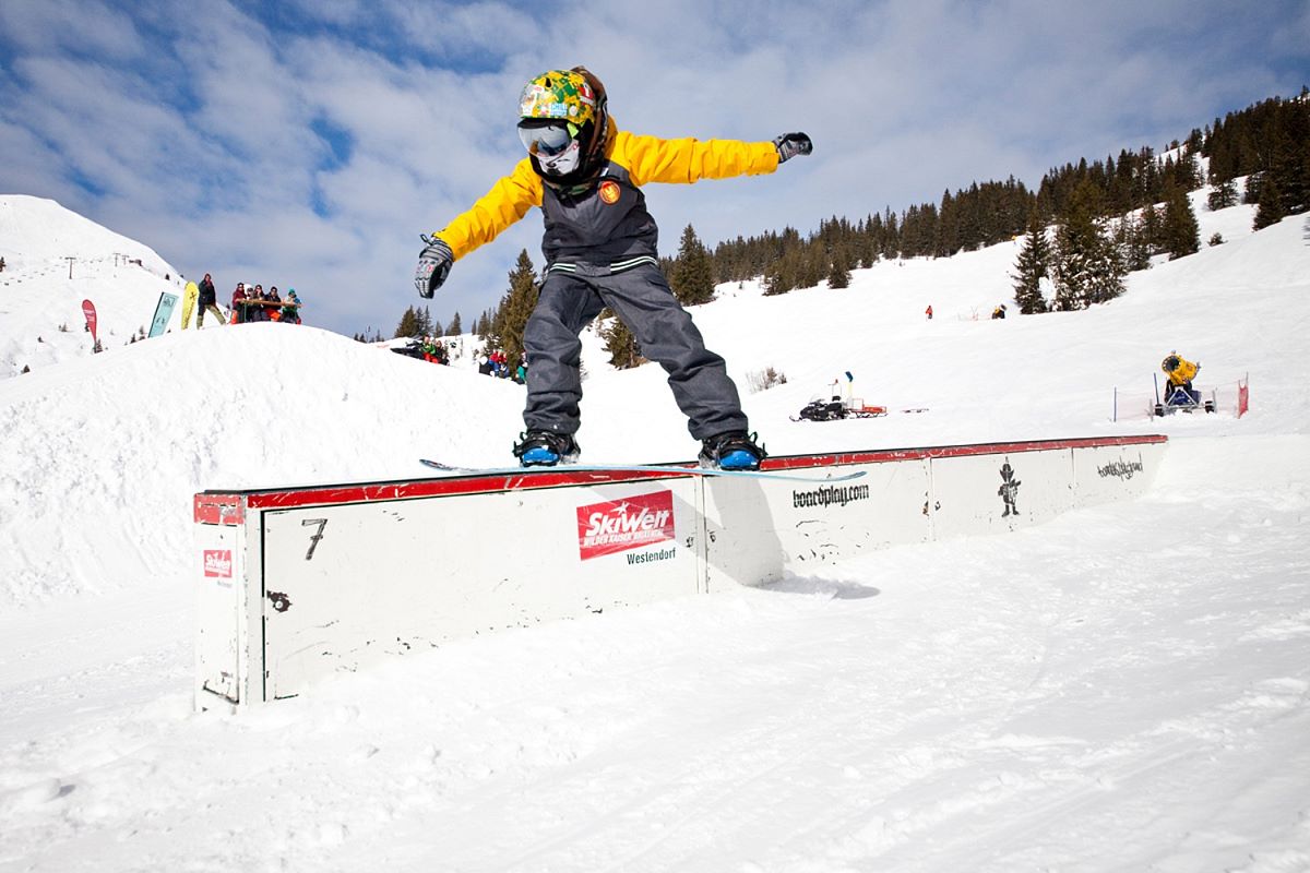 Het BIG PLAYGROUND© Snowpark in Westendorf